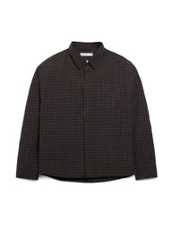 Integrated Shirt - Checkered Black