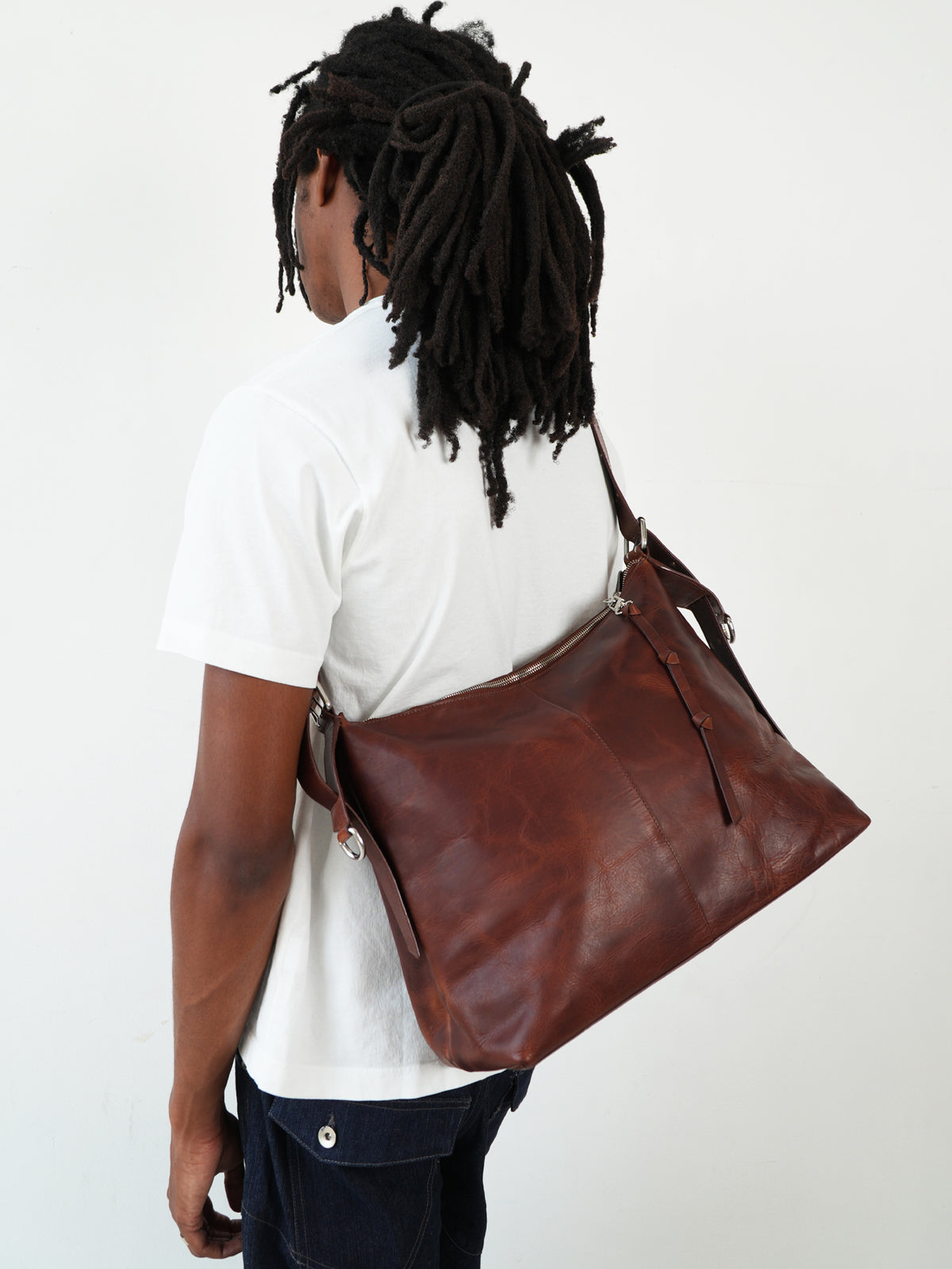 Drift Bag - Aged Brown Leather