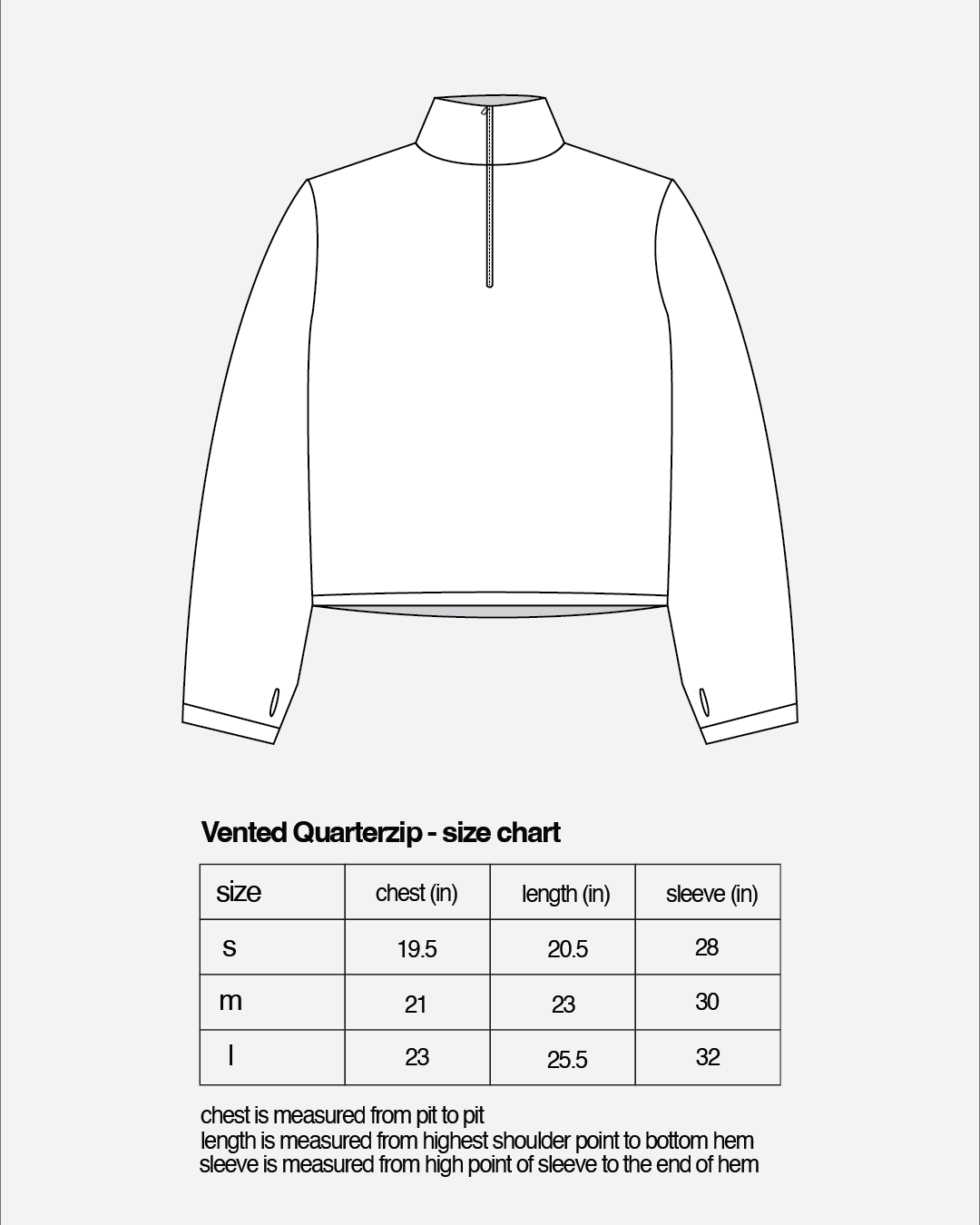 Vented Quarter-Zip - Ash