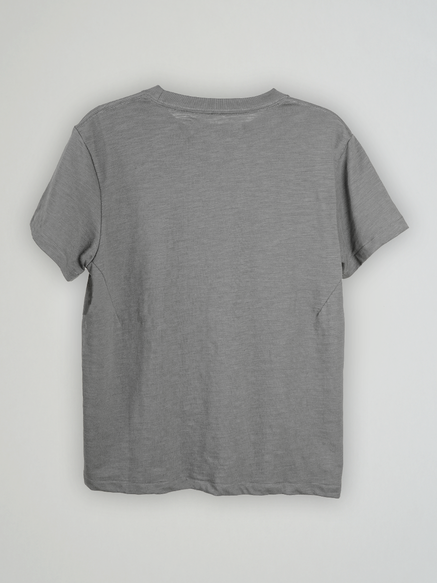 【EESSAY】SERAPHIC T SHIRT - DEEP KHAKI + GRAY Scarp Tee - Grey – OrdinaryPractice